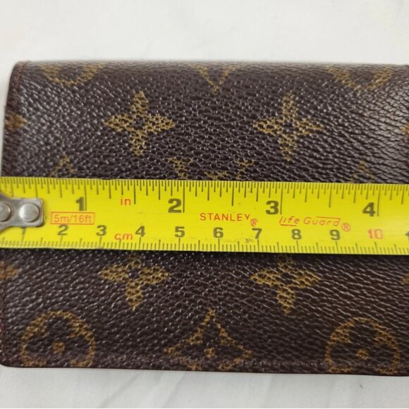 Authentic Louis Vuitton Brown Monogram ID Card Case - Picture 2 of 16